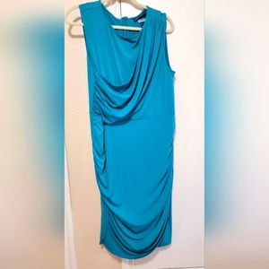 LANE BRYANT TEAL DRESS
